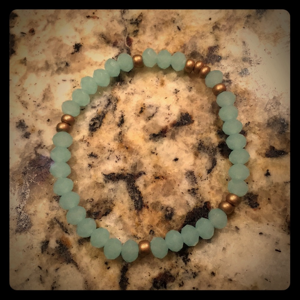 Handmade beaded bracelet